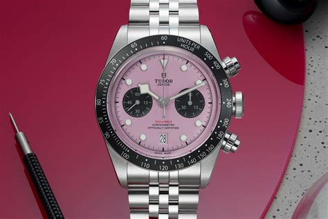 tudor chrono rosa prezzo|tudor chronograph black bay.